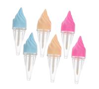 Hemobllo 6 pièces Tubes à pour DIY Contenants de Gloss Bouteilles de Crème à Tubes Vides de Couleur Aléatoire Couleur Aléatoire Couleur Aléatoire