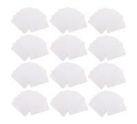 Hemobllo 600 pièces Cartes Papier Blank DIY Cartes Postales Vierges Blanches pour Invitations Notes Anniversaires et Jeux Compatible Imprimante pour Bureau École et Maison