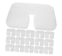 Hemobllo 600 Pièces Housses de Coussin Facial Jetables Non-tissé Protège-appui-tête Ergonomique Respirant pour Tables de Massage Draps Portables pour Esthéticiennes et Soins Spa