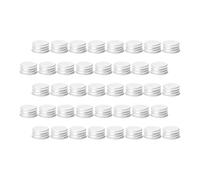 Hemobllo 60pièces Couvercle à Vis Aluminium Bouchon à Vis de Rechange pour Flacon de Lotion Couvercle pour Bocal Verre