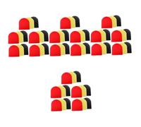 Hemobllo 60pièces Couvre- Mousse Épaisse De Bonnets De pour Microphone Compatibles avec Ktv Interviews Et Performances Rouges Jaunes Noirs