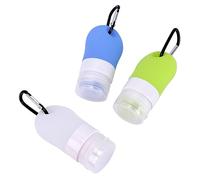 Hemobllo 6Pièces Bouteilles de Voyage de Flacons Portables pour Cosmétiques Pratiques et Colorés Porte Clés