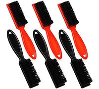 Hemobllo 6Pièces Brosses de Nettoyage pour Coiffeurs Outils de Barbier Poignée Confortable Accessoires de Coiffure Multifonctionnels pour Salon et Usage Personnel