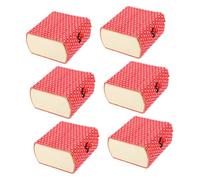 Hemobllo 6pièces Lot De Coffres à Trésors Bambou Petites Boîtes De Rangement Vintage Organisateurs Pour Objets Variés