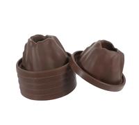 Hemobllo 6pièces Modèle Volcanique DIY pour Projet Accessoires pour Expériences Éruption Volcanique Socle Et Coque Plastique Stimule Créativité Et Apprentissage Éducatif