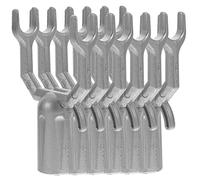 Hemobllo 6pièces Piquets Métalliques pour Tuteurs De Branches Supports Solide pour Arbres Fruitiers Et Potager Compatibles Diverses Plantes Usage Jardin Et Verger