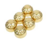 Hemobllo 6pièces Revêtements De Brûleur Pour Cuisinière à Gaz Foyers De Cuisinière à Gaz Noyaux De Foyer De Plaque De Cuisson à Accessoires De Table De Cuisson à