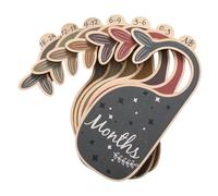 Hemobllo 7 pièces Diviseurs pour Vêtements Organisateurs pour Armoire Séparateurs de Dressing Forme de Baleine avec de Rangement