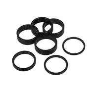 Hemobllo 7 Pièces Kit de Entretoises de Potence Tout-Terrain Alliage Aluminium Bagues Hauteur pour Guidon Compatibles Fourche VTT Durables pour Cyclisme