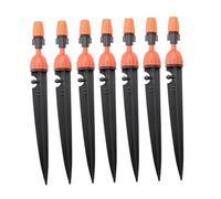 Hemobllo 7pièces Goutteur Irrigation Jet Eau Réglable Micro-Goutte sur Piquet Tube