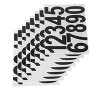 Hemobllo 8 Feuilles Hollow Address Number Stickers Self Adhesive Mailbox Decals For House Door Window Fence Fit For Wood Metal Plastic Surfaces Decorative And Highly Visible Consecutive