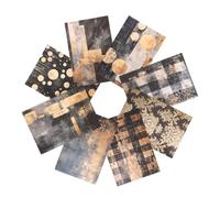 Hemobllo 8 Feuilles Papier Décoratif pour Scrapbooking Fait Maison pour | Se Coupe Facilement, Adhère sans Effort, Usage Maison et Maternelle, pour Album, Carnet et Cartes