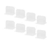 Hemobllo 8 Pièces Accessoires Stabilisateurs pour Parc à Jeux en Plastique Blanc Installation Simple et Tampon Antidérapant pour Support de Parc la Maison Sécurisé