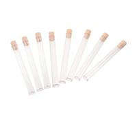 Hemobllo 8 Pièces Bocal Commémoratif pour Poils d'animaux avec Couvercle Hermétique en PC et Bois, Collecte Facile des Moustaches et Poils de Chat pour Propriétaires d'animaux