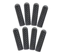 Hemobllo 8 pièces Embouts Métalliques pour Lacets Finition Noire Petits Accessoires de Remplacement pour Lacets de Chaussures de Sport et Casual Résistants et Faciles à Poser