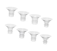 Hemobllo 8 pièces Insert de Bride pour Tire-lait Silicone Accessoires Compatibles Variées Surface Lisse et Confortable et Sûr pour Usage Quotidien
