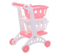 Hemobllo 8 Pièces Miniature Supermarket Pretend Play Grocery Cart for Lightweight Small Shopping Trolley Toy for Indoor Outdoor Role Play and Social Interaction
