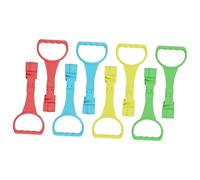 Hemobllo 8 pièces Nursery Bed Stand Rings For Walking Training Safe Pull Up Handles For Learning And Motor Skill Development Toy