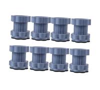 Hemobllo 8 Pièces Patins Antidérapants Réglables pour Machine à Laver et Sèche Linge Amortisseurs de Vibrations pour Du Bruit Support Stable et Absorbant les Chocs Lot de Faciles à