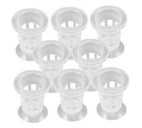 Hemobllo 8 pièces Pots Hydroponiques Fixes pour Plantes Bacs à Semis pour Culture de Légumes et Fleurs Paniers Respirants pour Hydroponie