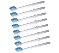 Hemobllo 8 Pièces Têtes de Rechange pour Brosse à Dents à Eau Compatible la Plupart des Irrigateurs Dentaires Nettoyage Interdentaire la Gencive Matériel