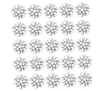 Hemobllo 800 Pièces Flower Metal Spacer Bead Caps Vintage Design For DIY Jewelry Making Bracelets Earrings Decorative End Caps