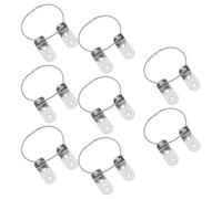 Hemobllo 8pièces Ancrage Anti-basculement Pour Meubles Kit De Fixation Mural Avec Vis Et Équerre Pour Armoires Et Étagères De Sécurité Garçon Fille