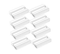 Hemobllo 8Pièces Porte Cartes Acrylique Transparent pour Événements Supports Stables pour Cartes de Bureau et Noms Invités