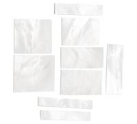 Hemobllo 9 Pcs Incrustations en Coquille Blanche pour Touche de Guitare et Basse, Faciles à Couper et Installer, pour Décorer et Personnaliser Votre Instrument