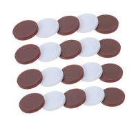 Hemobllo 96 Pièces Two Tone Round Chess Pieces Replacement for Board Games HIPS Material for Camping and Learning Accessories