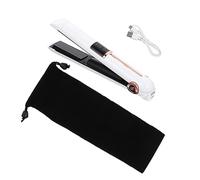 Hemobllo à Boucler Sans Fil Lisseur et Boucleur Compact pour Voyage Charge USB Design Ergonomique pour Coiffer avec et Élégance