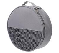Hemobllo à Vaisselle Rond récipient de Vaisselle Organiseur de Rangement de Camping, Poche intérieure en Maille divisée, Facile à Nettoyer, 22.00X22.00X6.00CM, pour Camping