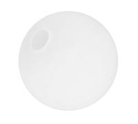 Hemobllo Abat Jour Verre Dépoli Globe Blanc Lait pour Suspension Compatible Lampes Suspendues et Lustres Diffuseur de Lumière Éblouissement Design Minimaliste