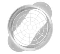 Hemobllo Accessoire Climatisation Mobile Adaptateur Évacuation pour Climatiseurs en Plastique Argenté avec Raccord de Tuyau D'échappement à Bouche Plate et Filet, Facile à Installer et Sûr