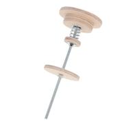 Hemobllo Accessoire Couleur Kaki pour Structure de Grimpe en Bois et Métal, Support Plafond Réglable 16-32cm, Fixation Sécurisée pour Tour d'escalade Intérieur