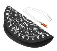 Hemobllo Accessoire de Divination en Caoutchouc Pendule, Planche Décorative Résistante pour Table de Voyance et Ambiance Zen la Maison