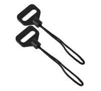 Hemobllo Accessoire Photographie 2pcs Boucle de Sangle de Cou en Abs pour Appareil Photo Reflex, Petite Taille, Compatible Sangle ≤11mm, pour Dragonne Poignet