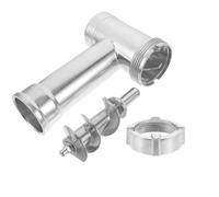 Hemobllo Accessoires 3 Pièces à Viande Électrique pour Alliage D'aluminium Argenté Optimisation Vitesse de Broyage, pour Transformation Alimentaire et Fabrication de Saucisses