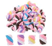 Hemobllo Accessoires De Bricolage Papeterie 60pcs Couleurs Aléatoires Accessoires Pour Barbe à Papa Décoration Créative Diy Loisirs Créatifs Fête Artisanat