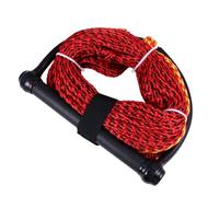 Hemobllo Accessoires Nautiques Corde de Bateau Poignée de Corde de Ski Nautique en Nylon Noir 1-Section pour Wakeboard et kneeboard Bateau Couleur Aléatoire