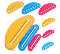 Hemobllo Accessoires Presse-Tube Dentifrice Manuel 18 Pièces Plastique pour Tubes de Crème Lotion Pigment Économiseur d'Espace Design Ergonomique pour Maison Garçon et Filles Salon