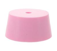 Hemobllo Activateur de Diapason en Silicone Rose Multifonctionnel, Rondelle D'activation Compacte et Solide pour Diapasons Sonores, Accessoire D'entretien Musical Portable pour Thérapie