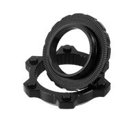 Hemobllo Adaptateur de Moyeu Aluminium Conversion Rapide Center Lock vers Disque Boulons Support Robuste pour Frein à Disque Améliore Performance et Expérience de