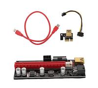 Hemobllo Adaptateur Pci-e pour Minage Prolongateur Extension Pci Express Carte Adaptation pour Plusieurs Cartes Graphiques