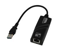 Hemobllo Adaptateur Réseau LAN Ethernet pour TV Stick Connexion Filaire Stable Plug-and-Play Noir