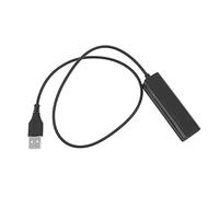 Hemobllo Adaptateur USB pour Casque Audio Câble Convertisseur Pratique pour Téléphone Et Pc Léger Et Portable Compatible pour Télétravail pour Offrir