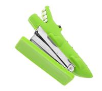Hemobllo Agrafeuse de Bureau Portable Mini Crocodile Kawaii Agrafeuse à Main Compacte et Effort pour Étudiants et Bureaux