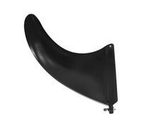 Hemobllo Aileron de Surf Gonflable Queue Large Amovible avec Vis Accessoire Sup Nylon et Plastique Noir