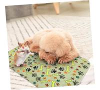 Hemobllo Alèse Pipi Chien Lavable Coussin Absorbant et Étanche pour Chiots et Petits Animaux Tapis de Protection Fuites pour Dressage et Sols Sensibles