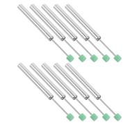 Hemobllo Amortisseur Hydraulique Vert pour Couvercle de Poubelle Système de Fermeture Amortie Silencieuse Lot de 10 Pièces Remplacement Piston Amortisseur Compatible Poubelles la